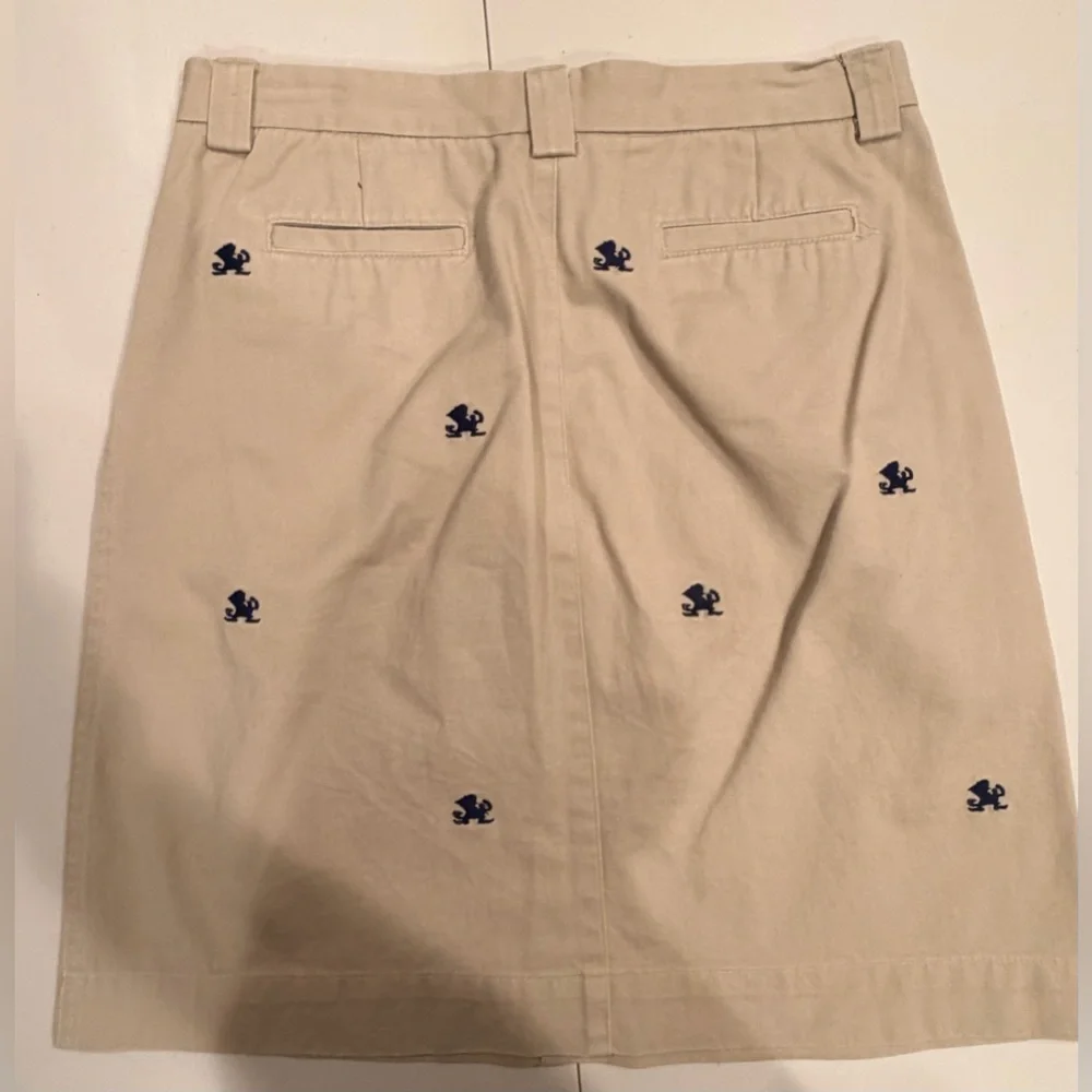 Campus Chinos | Notre Dame The Leprechaun mini-skirt. Size: 10